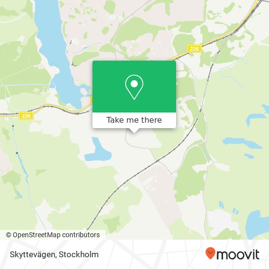 Skyttevägen map