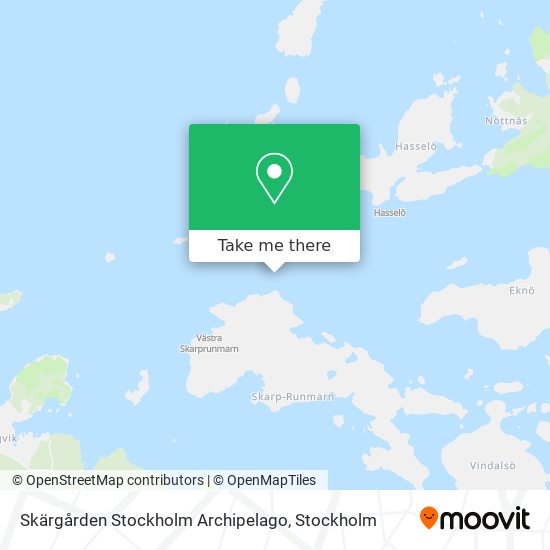 Skärgården Stockholm Archipelago map