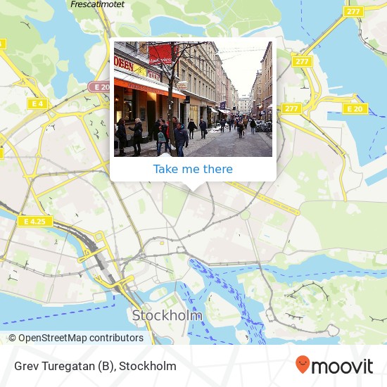 Grev Turegatan (B) map