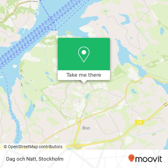 Dag och Natt map