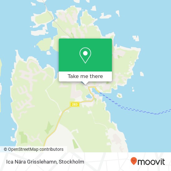 Ica Nära Grisslehamn map