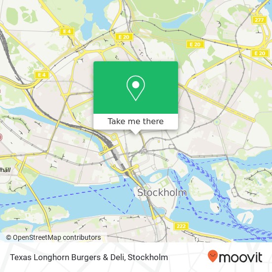 Texas Longhorn Burgers & Deli map