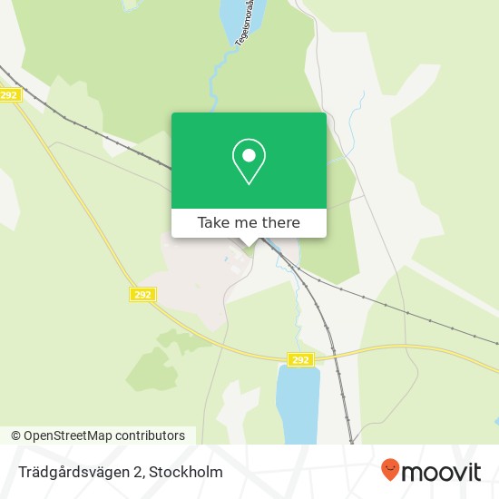 Trädgårdsvägen 2 map