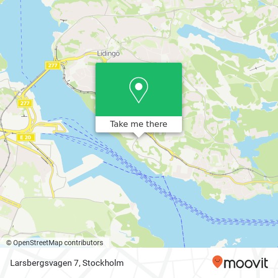 Larsbergsvagen 7 map