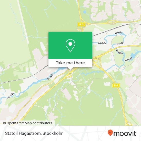 Statoil Hagaström map