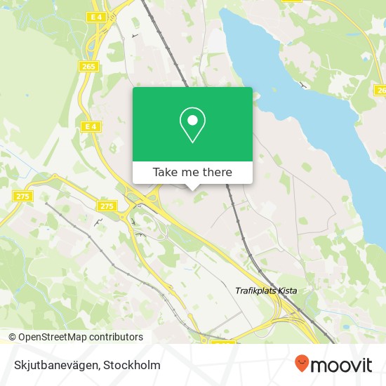 Skjutbanevägen map