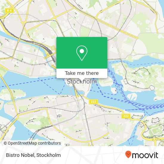 Bistro Nobel map