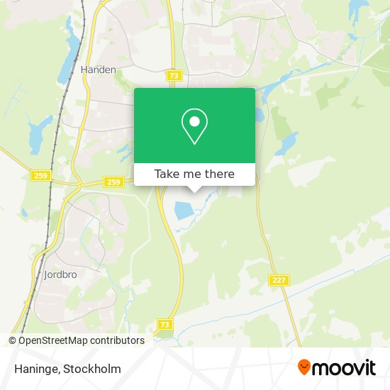 Haninge map