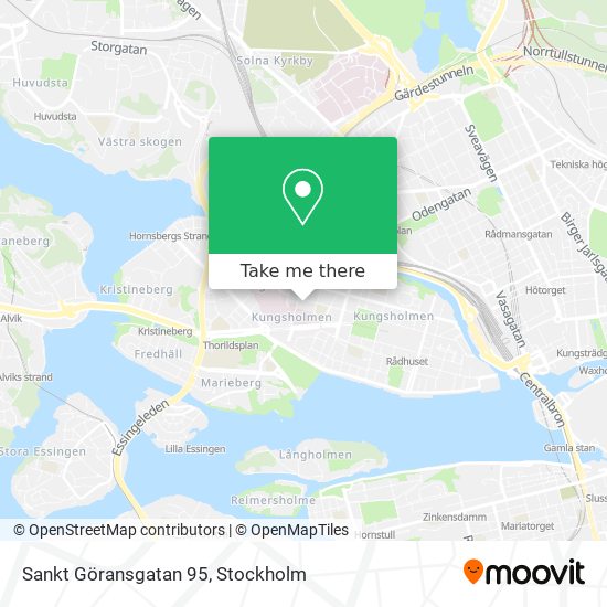 Sankt Göransgatan 95 map