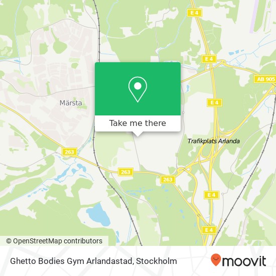 Ghetto Bodies Gym Arlandastad map