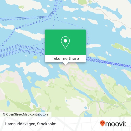 Hamnuddsvägen map