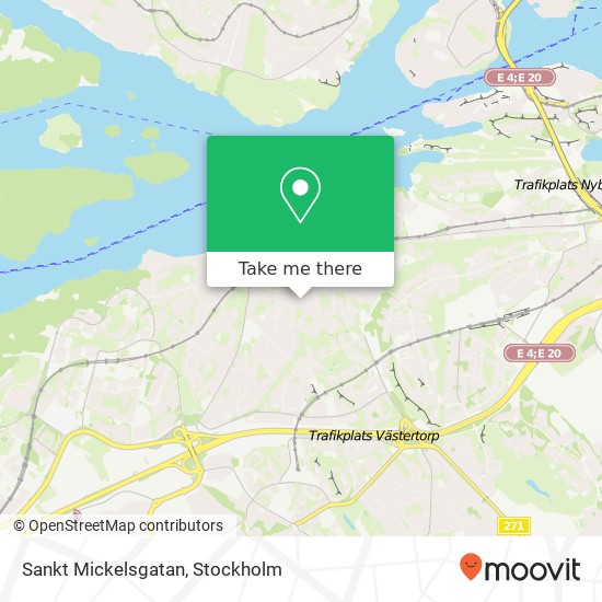 Sankt Mickelsgatan map