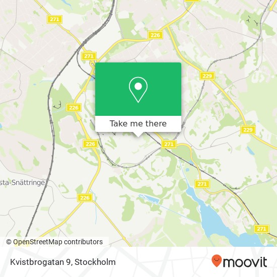 Kvistbrogatan 9 map