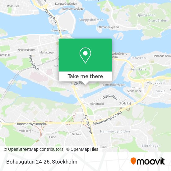 Bohusgatan 24-26 map