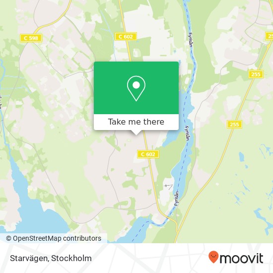 Starvägen map