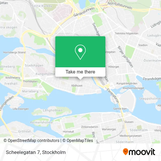 Scheelegatan 7 map