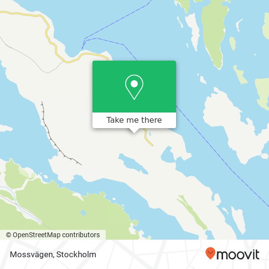 Mossvägen map