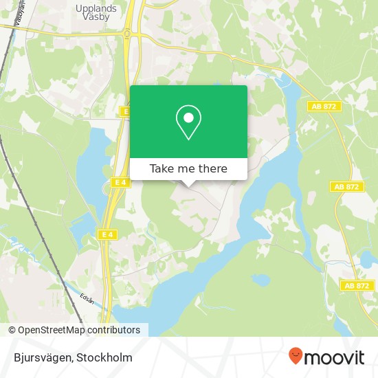 Bjursvägen map