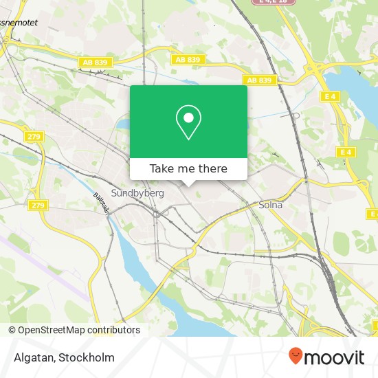 Algatan map