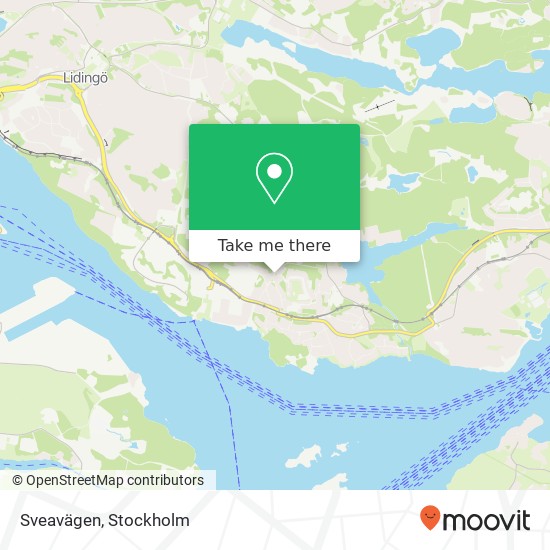 Sveavägen map