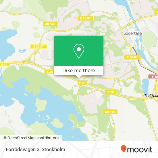 Förrådsvägen 3 map