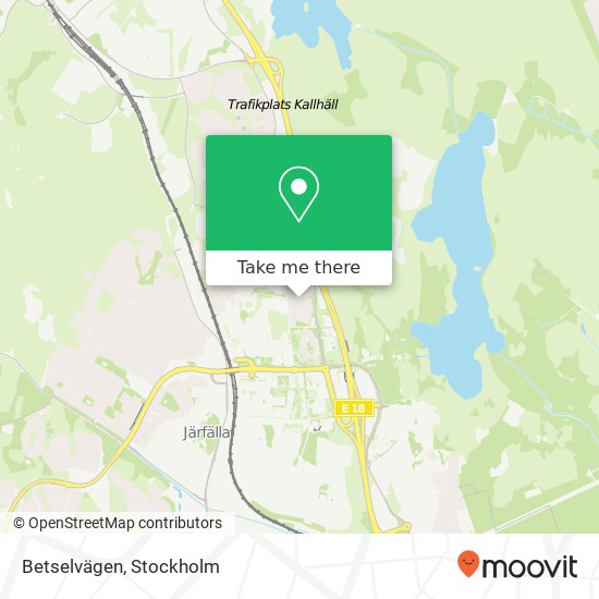 Betselvägen map