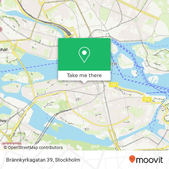 Brännkyrkagatan 39 map