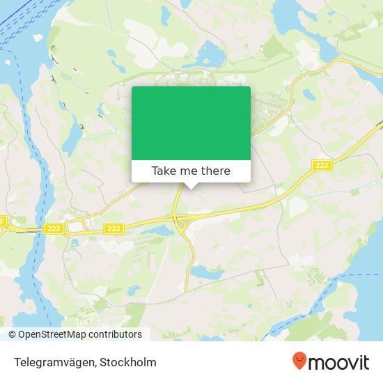 Telegramvägen map