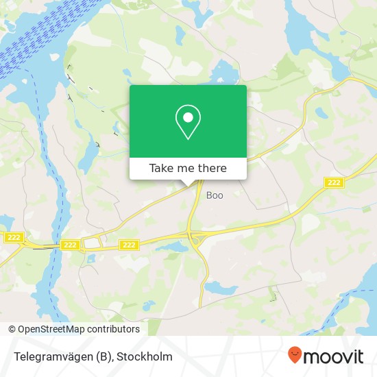 Telegramvägen (B) map