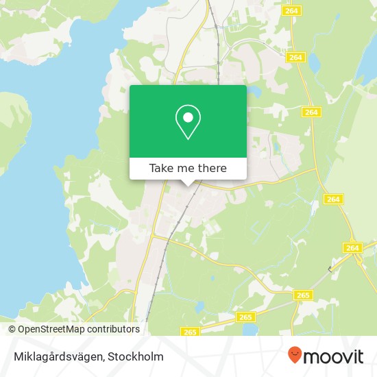 Miklagårdsvägen map