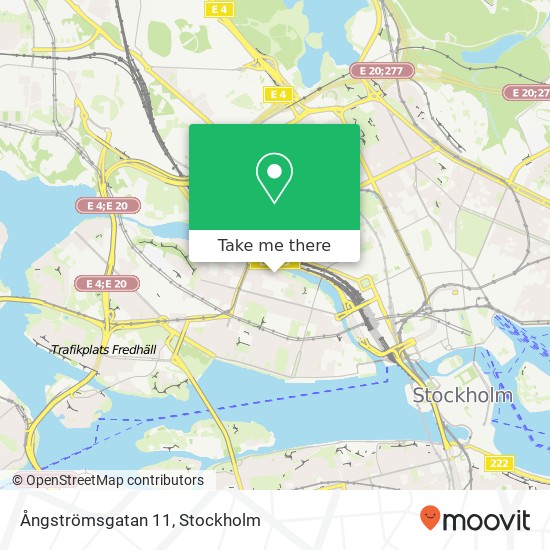 Ångströmsgatan 11 map