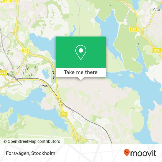 Forsvägen map