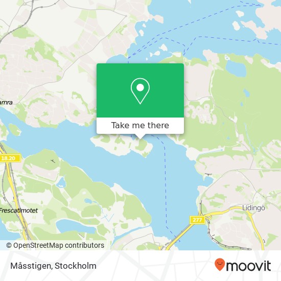 Måsstigen map