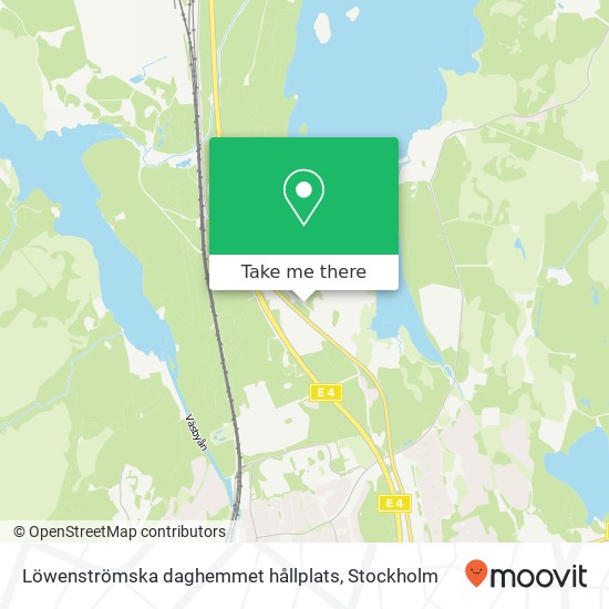 Löwenströmska daghemmet hållplats map