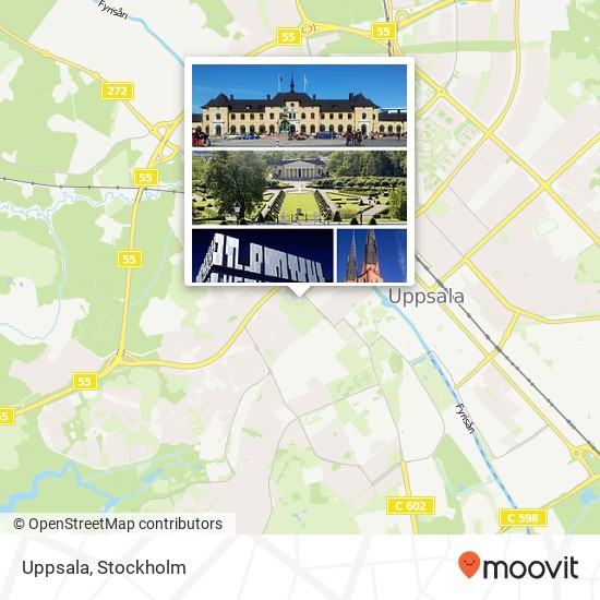 Uppsala map