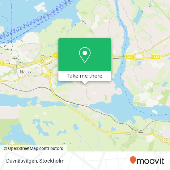 Duvnäsvägen map