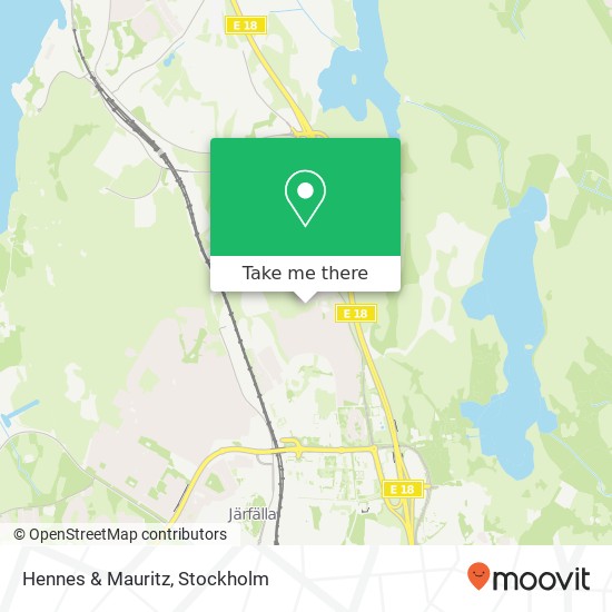 Hennes & Mauritz map