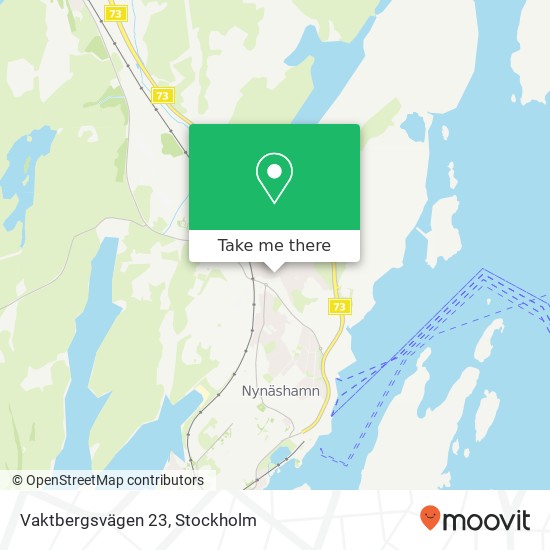 Vaktbergsvägen 23 map