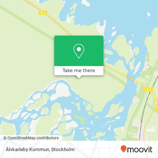 Älvkarleby Kommun map