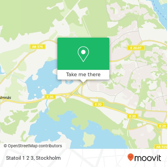Statoil 1 2 3 map