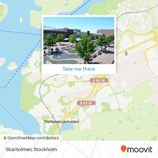 Skärholmen map