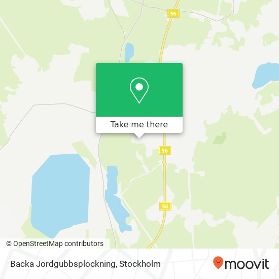 Backa Jordgubbsplockning map