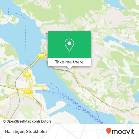 Hallstigen map