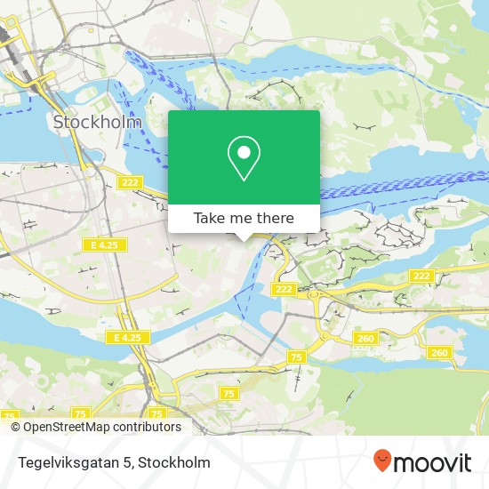 Tegelviksgatan 5 map