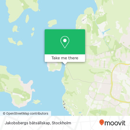 Jakobsbergs båtsällskap map