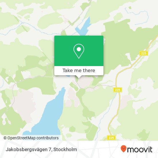 Jakobsbergsvägen 7 map