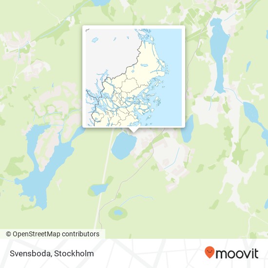 Svensboda map