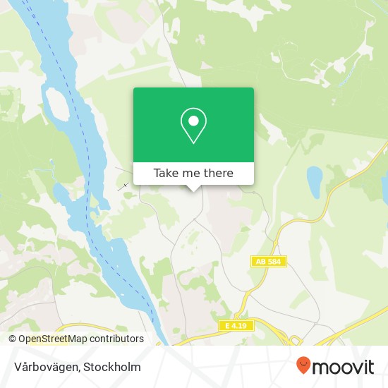 Vårbovägen map