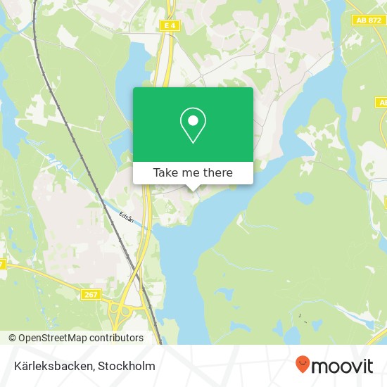 Kärleksbacken map