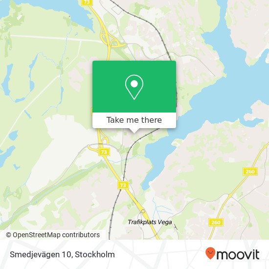 Smedjevägen 10 map